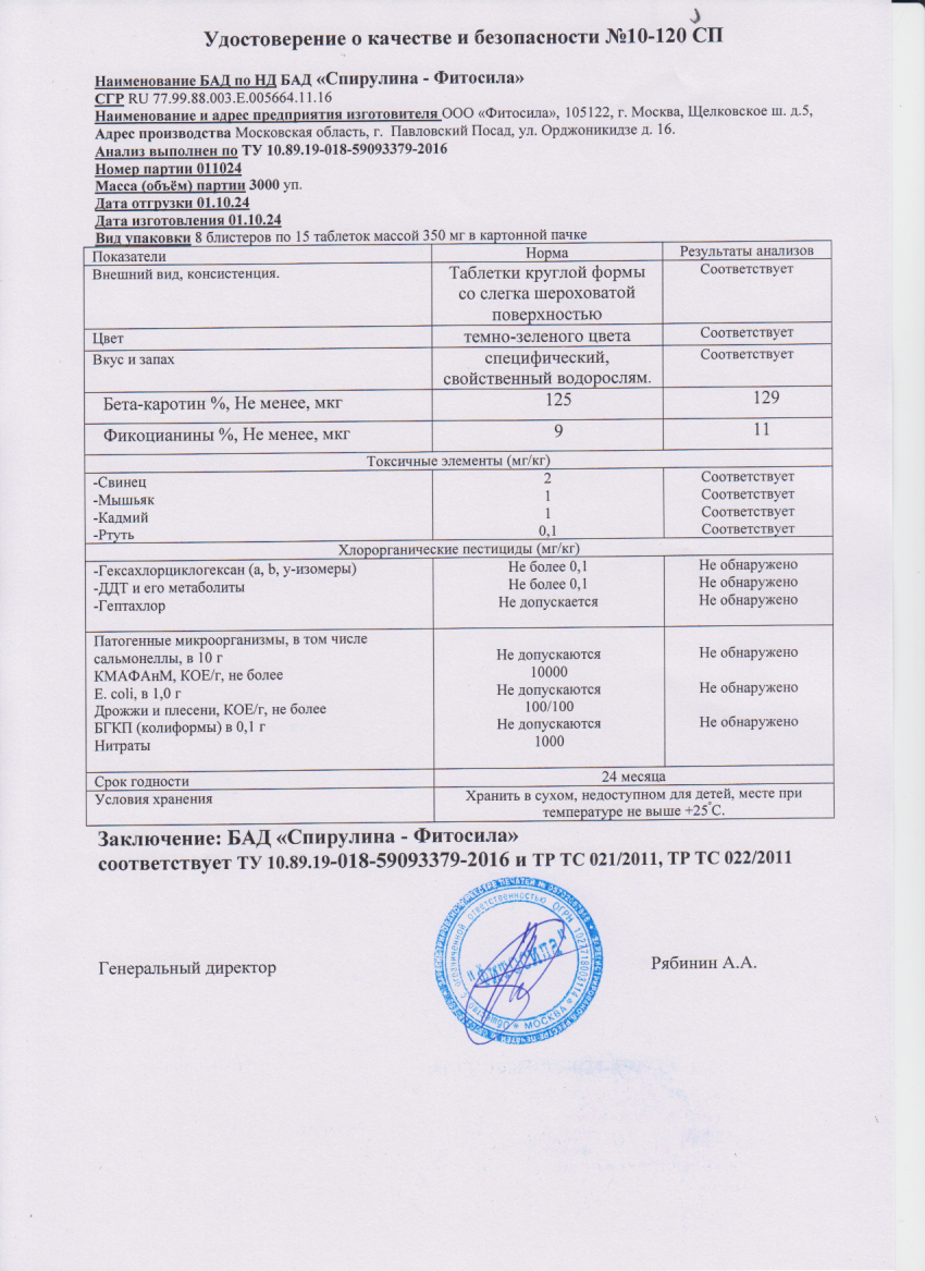 Паспорт №011024